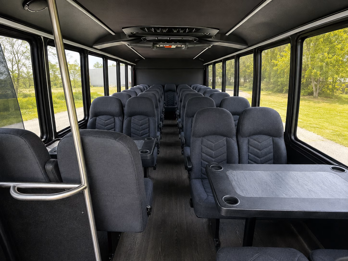 palmdale 18 passenger minibus inside