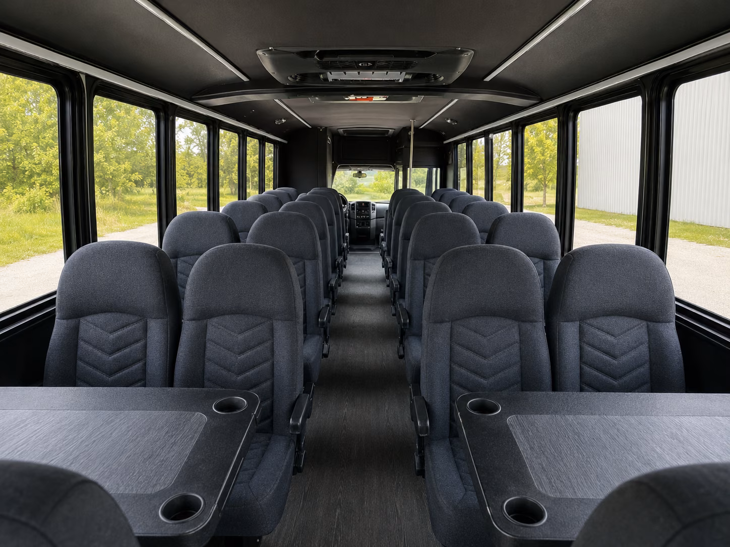 palmdale 20 passenger minibus inside