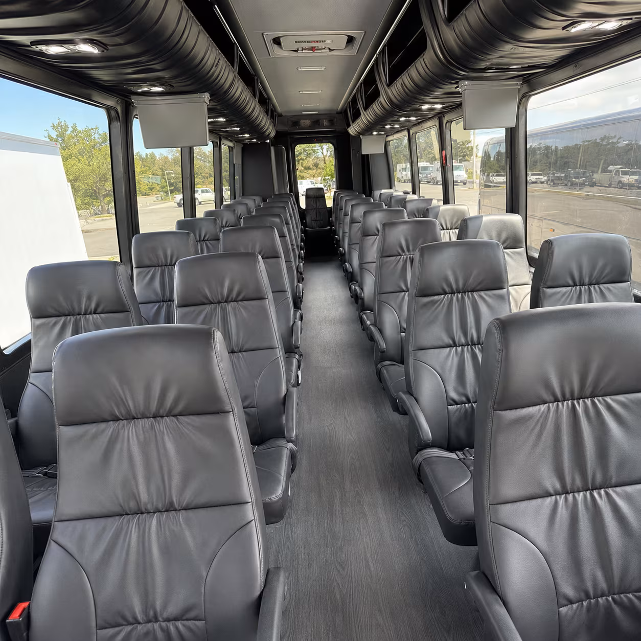 palmdale 35 passenger minibus inside