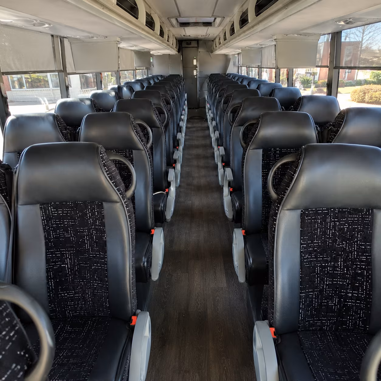palmdale charter bus interior