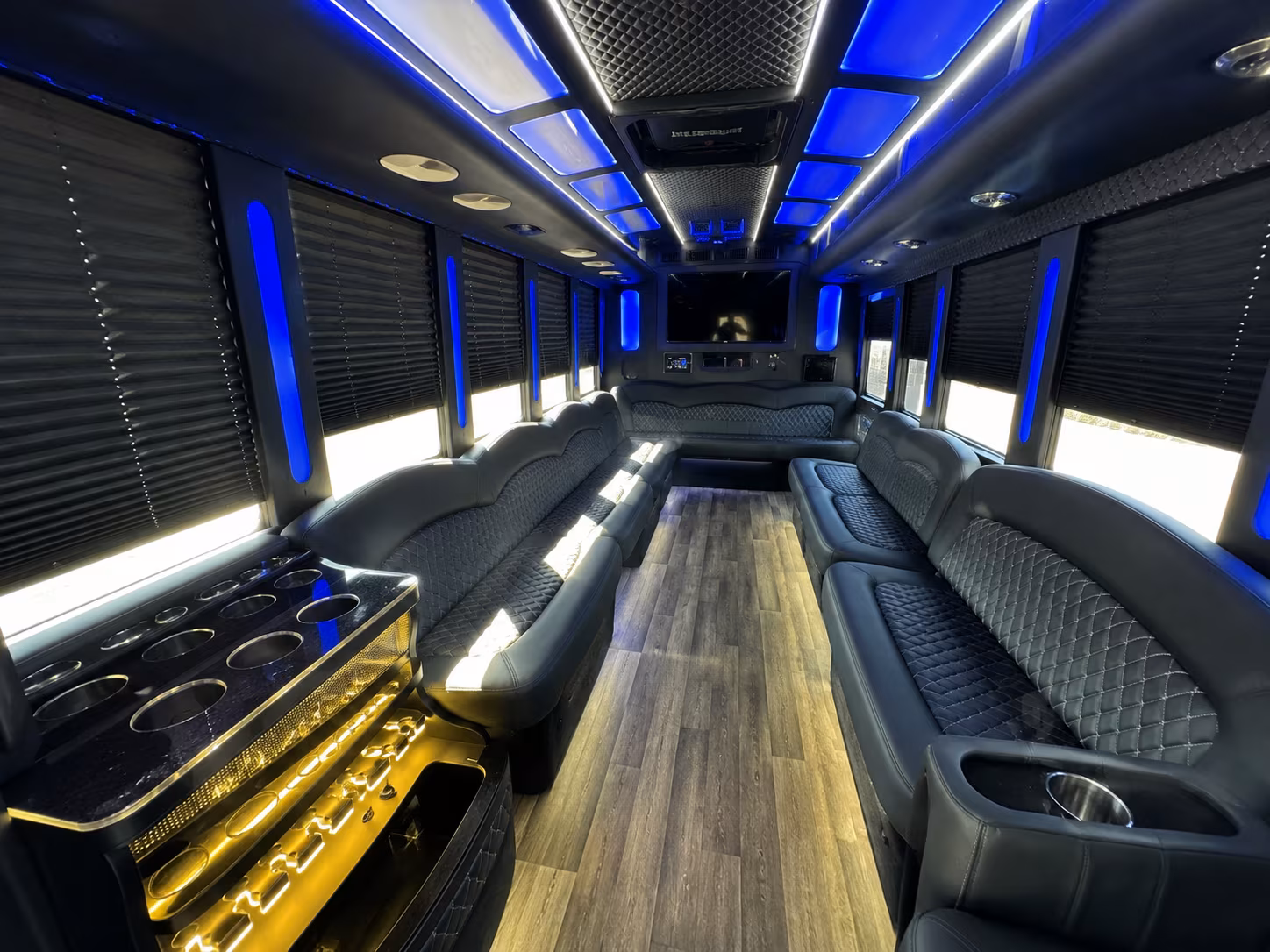 palmdale concert party bus rental