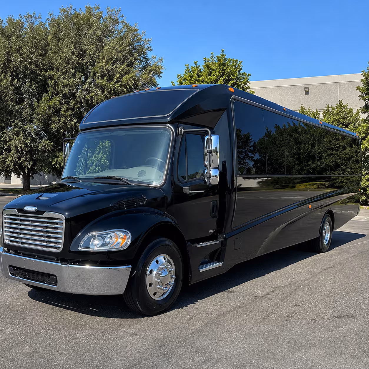 palmdale concert transportation onboard seating
