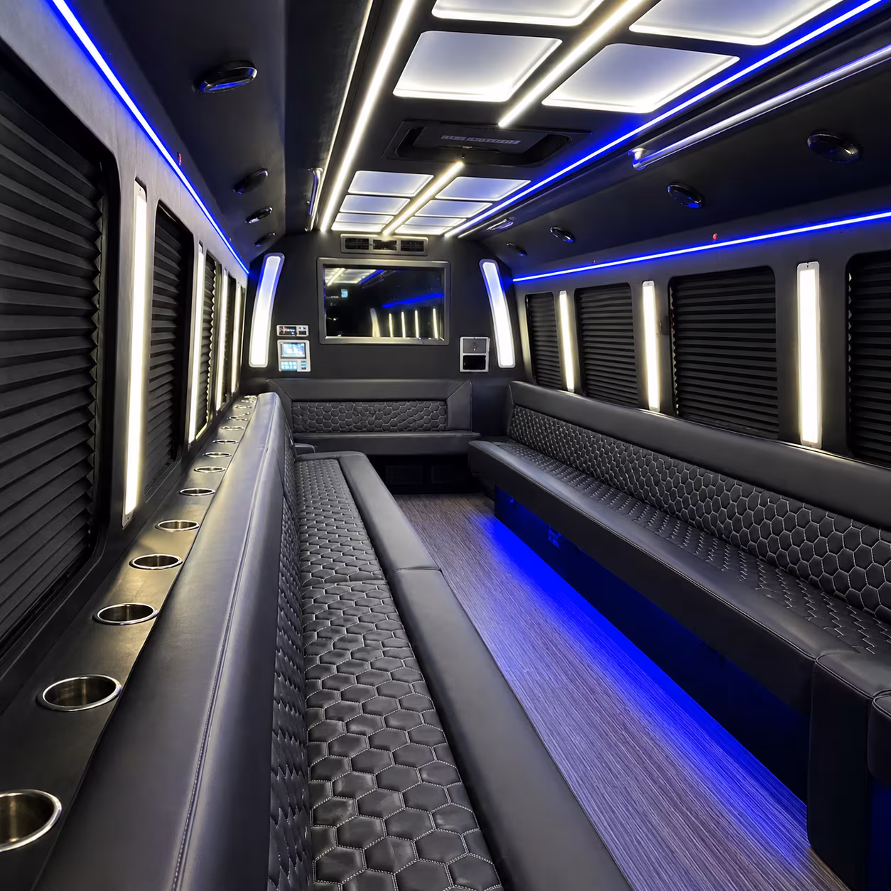 palmdale party bus inside