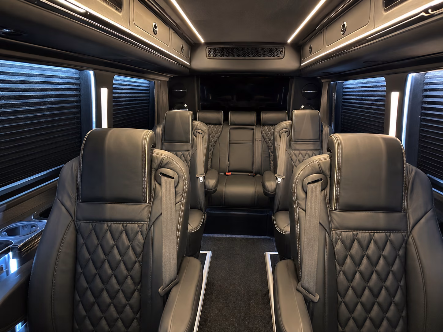palmdale sprinter van with driver interior