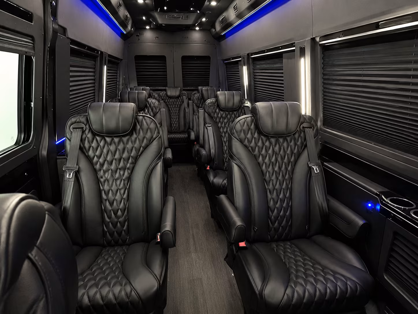sprinter vans and minibuses for vip convention transportation in palmdale